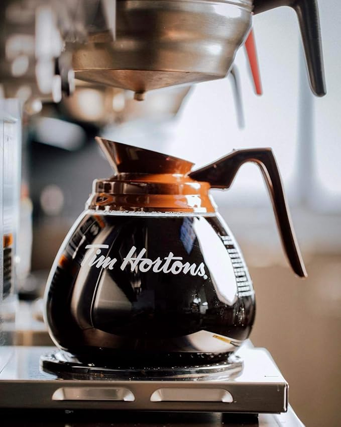 Tim Hortons Original Blend Medium Roast Ground Coffee Canada’s Favorite Coffee Made with 100% Arabica Beans 32.8 Ounce Canister