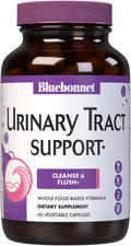Bluebonnet Nutrition Urinary Tract Support Cleanse &amp Flush* Soy-Free Gluten-Free Kosher-Certified Non-GMO Dairy-Free Vegan 60 Vegetable Capsules 30 Servings