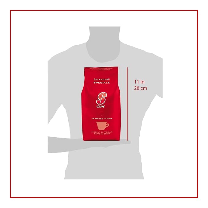 Essse Caffe Selezione Speciale Authentic Italian Espresso Bar Whole Bean Coffee Medium Roast 2.2 Pound / 1000g