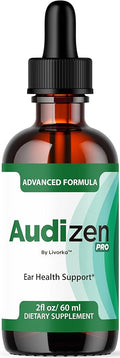 Audizen Pro Ear Drops - Original Audizen Pro Drops Advanced Ear Health Support Supplement Liquid Premium All Natural for Healthy Ringing Ear Audi Zen Ear Balance Support 1 Bottle for 1 Month