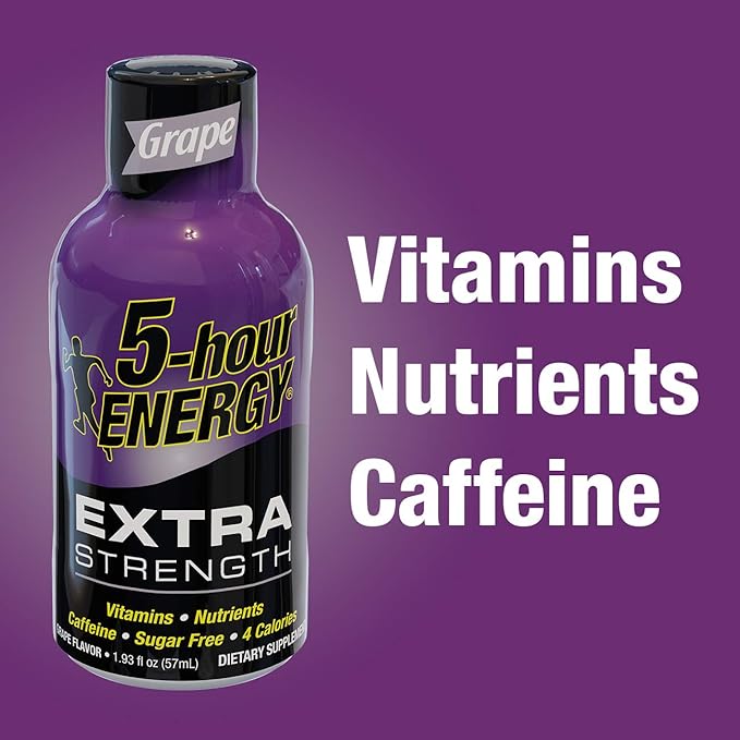 5-Hour Energy Extra Strength@Shots GRAPE - 1.93oz