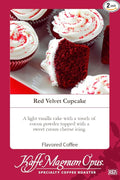 Kaffe Magnum Opus Ground Coffee Red Velvet Cupcake 2 Packs of 5 lb Each Gourmet Dessert Flavor