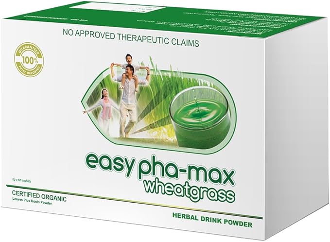 Organic Wheatgrass Powder – 100% Whole Plant with Leaves &amp Roots | Cold-Processed for Nutrient Retention 100+ Vitamins Amino Acids &amp Enzymes | Non-GMO &amp Soil-Free | 66 Travel-Ready Sache