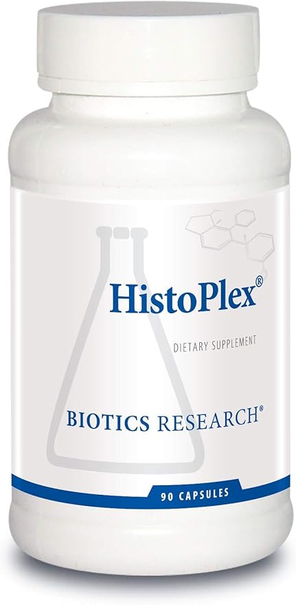 Biotics Research HistoPlex Natural Anti Histamine Proprietary Blend of Herbs Olive Leaf Extract Allergy Support Immune Booster 90 Capsules