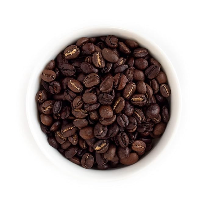 Fresh Roasted Coffee Organic Ethiopian Sidamo Water-Processed Half-Caf | USDA Organic 100% Single Origin Kosher | Medium Roast 12 oz Whole Bean