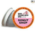 San Francisco Bay Compostable Coffee Pods - Donut Shop (80 Ct) K Cup Compatible including Keurig 2.0 Light Roast