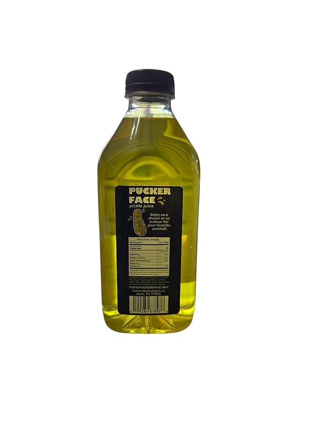 Pucker Face Pickle Juice 31 oz 6 ct