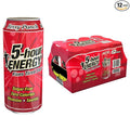 5-hour ENERGY Extra Strength Energy Drink | Berry Flavor 16 oz. Cans 12 Count Sugar-Free &amp Zero Calories Vitamins Amino Acids Contains Carbonation 230mg of Caffeine 192 ounces (16 Fl Oz (Pack of 1
