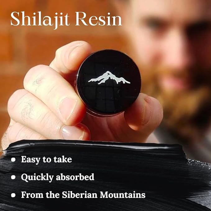 Pure Himalayan Shilajit High Nutritional Potency Grade A Shilajit Resin with 85+ Plant-Derived Trace Minerals and Fulvic Acid Energy &amp Immune Suport for Men &amp Women 3rd Party US Lab Tested
