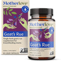Motherlove Goat’s Rue (60 Liquid caps) Lactation Supplement for Breast Tissue Development &amp Supporting Breast Milk Supply —Non-GMO Organic Herbs Vegan Kosher Soy-Free