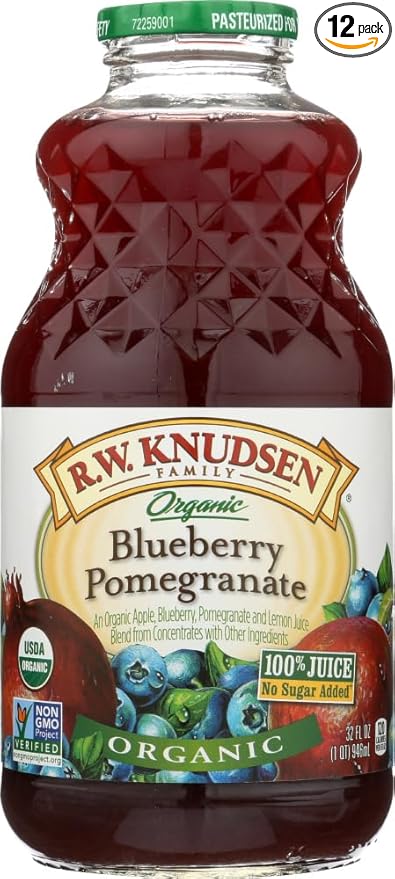 R.W. Knudsen Blueberry Pomegranate Juice OG2 32 oz. (Pack of 12)