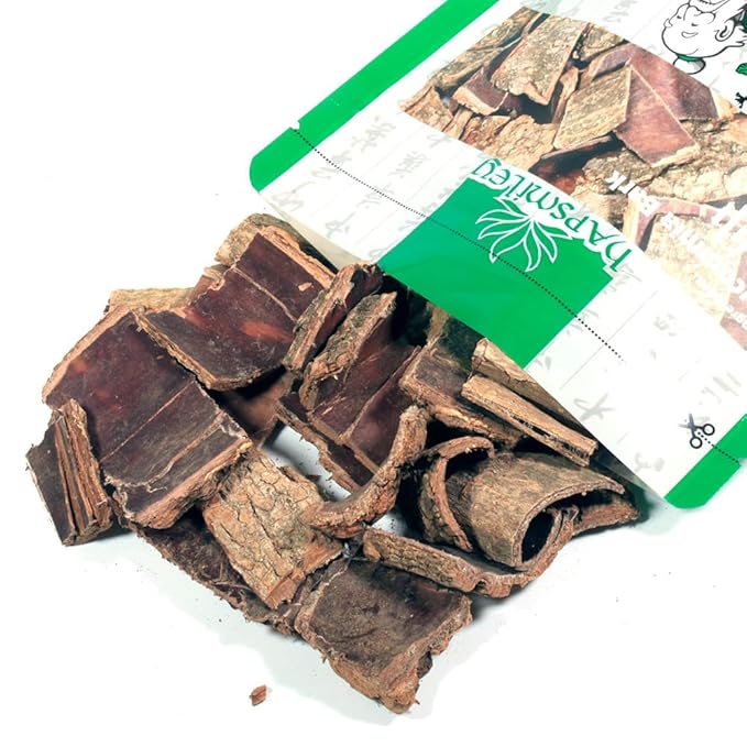 Hapsmiley Organic Eucommia Bark(Du Zhong / 杜仲) Wild-Crafted Dried Bulk Herbs 3.5 Oz (100 g)
