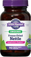 Oregon's Wild Harvest Certified Organic Nettle Capsules with Stinging Hairs Allergy Supplement 600 mg 90 Capsules
