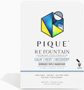 PIQUE RE Fountain Calming Electrolyte Powder - Hydration Powder Packets with Triple Biomaxed™ Magnesium for Rest Recovery and Cognitive Support - No Added Sugar - 28 Single Serve Sticks (Pack of 1)