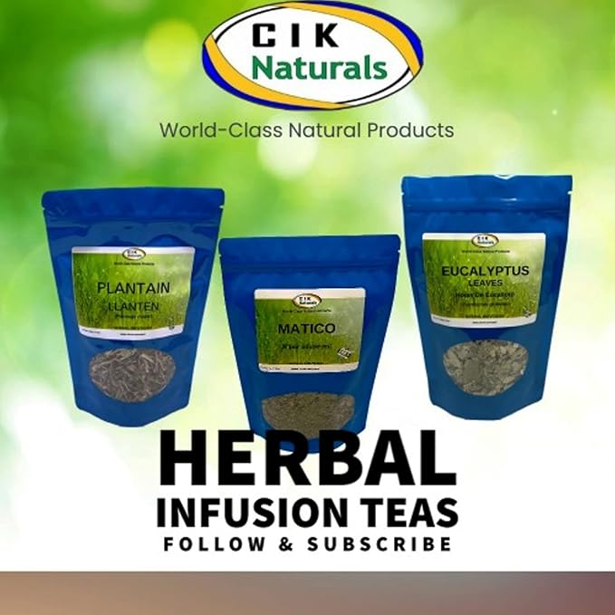 CIK Naturals Lungwort Herb Pulmonaria tea Herbal Infusions (100g) Zip-lock bag Pulmonaria officinalis