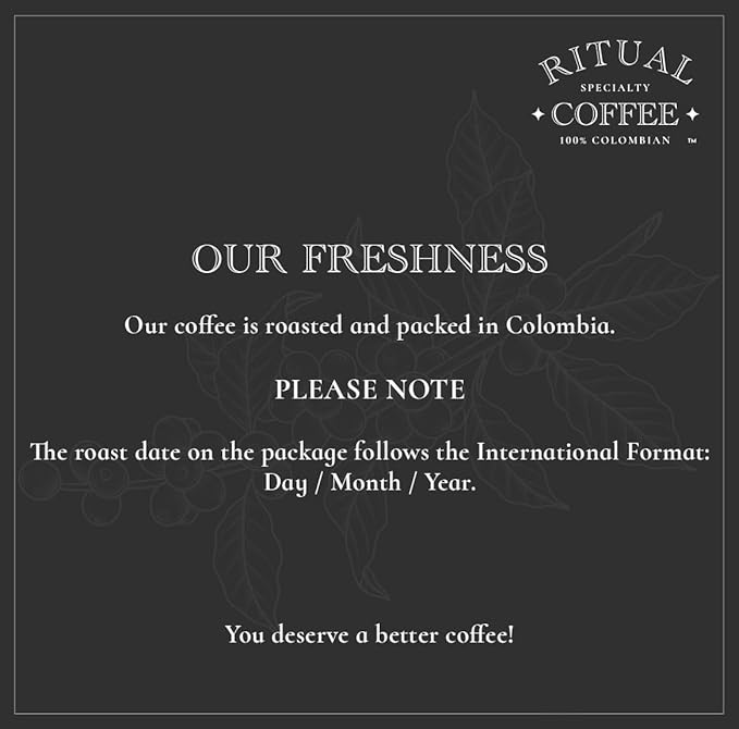 Ritual Specialty Coffee Ground Variety Pack Barista | 3 Bags (36oz Total) | 100% Colombian Single Origin | Medium Roast &amp Upp Roast | Balanced Intense &amp Smooth Profiles | SCA Certified Coffee