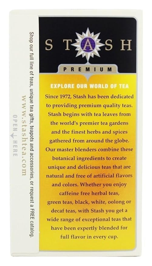 Stash Tea Lemon Ginger (Pack of 6)