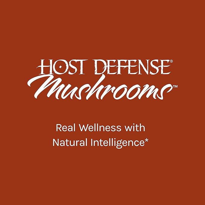 Host Defense Breathe* Powder - Immune &amp Respiratory Support Mushroom Supplement - Herbal Lung Health Support Supplement with Chaga Reishi &amp Cordyceps - 3.5 oz (66 Servings)*
