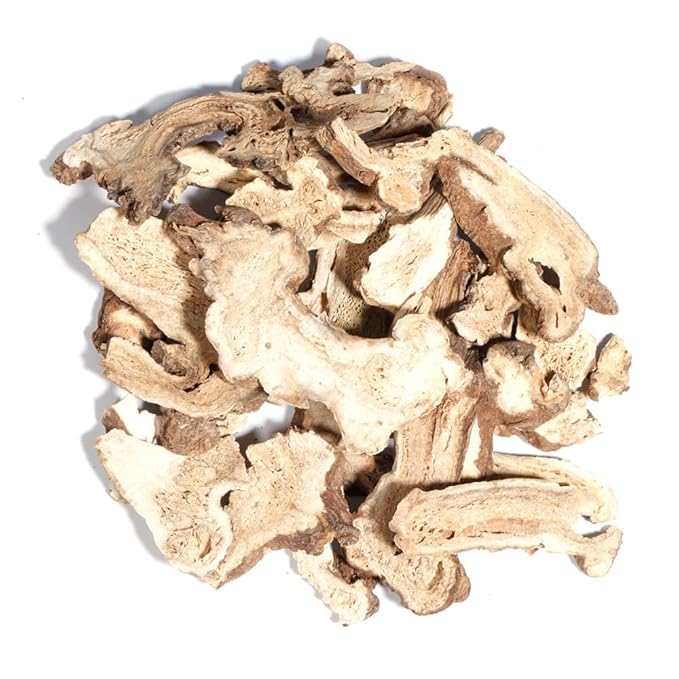 EidolonGreen Atractylodes macrocephala Koidz (Bai Zhu/白术/백술) – Premium Cut Slices for Tea and Cooking | Dried Chinese Herbs 88/3 Oz