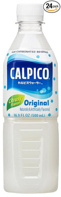 CALPICO Original Non-Carbonated Drink Hint of Citrus Flavor Japanese Beverage Sweet and Tangy Asian Drink 16.9 FL oz. (Pack of 24)