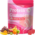 Protein Gummies for Women &amp Men 20g Protein per Serving Zero Sugar Vegan Supports Hair Skin Nails Health with Collagen Energy Boosting Supplement Mixed Berries Flavor 60 Gummies (1) (1)