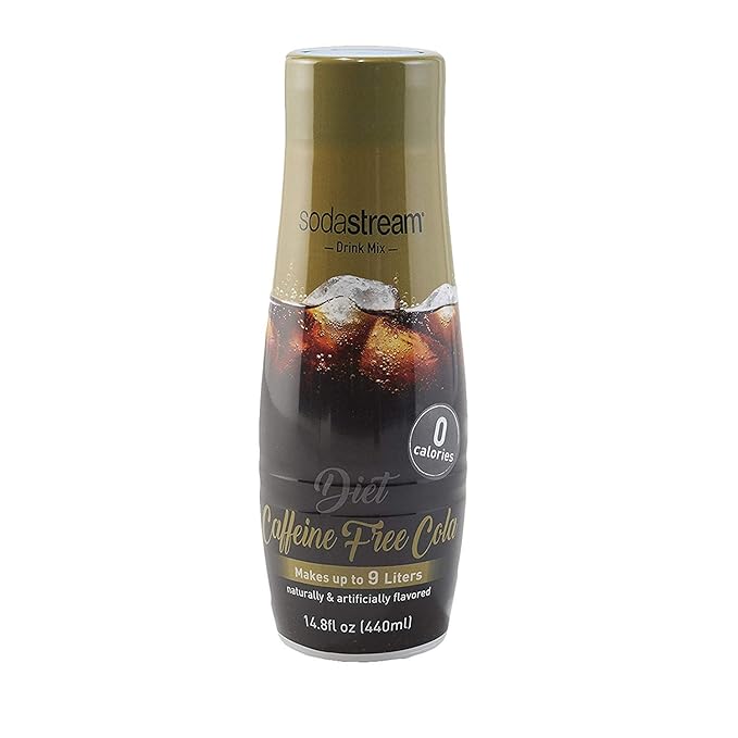 SodaStream Diet Caffeine Free Cola 440ml 2 Pack 14.8 Fl Oz