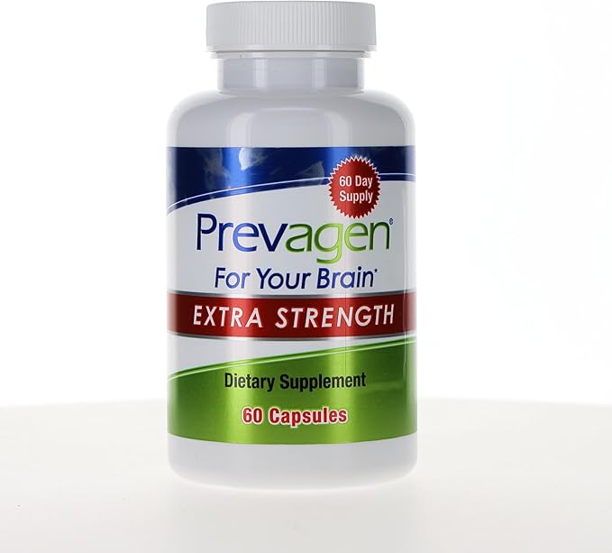 Prevagen Extra Stregnth - 120 Capsules (4 Month Supply) | Formulated for Your Brain | 20mg of Apoaequorin Plus Vitamin D3 with 7-Day Pill Minder