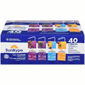 SunRype 100% Pure Fruit Juice Boxes Variety Pack Perfect for On-The-Go 40x200ml