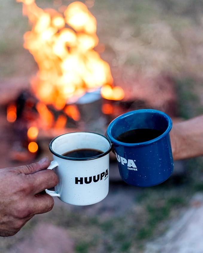 HUUPA Extreme Wood-Fired Roasted Coffee Organic Chiapas Coffee Dark Roast High Caffeine Full-Bodied Ground Extreme 16 oz