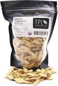 TPL Organic Astragalus Root C/S - Dried Cut and Sifted - Premium Quality 8 Oz Pack
