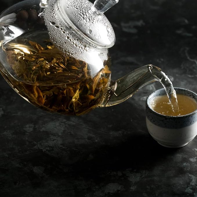Harney &amp Sons Dragon Pearl oz Loose Leaf Green and White Tea Jasmine 16 Ounce