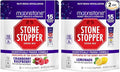 Stone Stopper Drink Mix Cranberry Raspberry &amp Lemonade Kidney Stone Prevention Calcium Oxalate Protector Developed by Urologists to Improve Hydration &amp Support Kidney Health 15 Day Supply