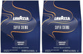 Lavazza Super Crema Whole Bean Coffee Medium Espresso Roast Arabica and Robusta Blend 22 oz Bag (Pack of 2)