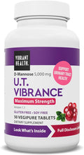 Vibrant Health U.T. Vibrance Crisis Intervention for Urinary Tract Health 50 Tablets