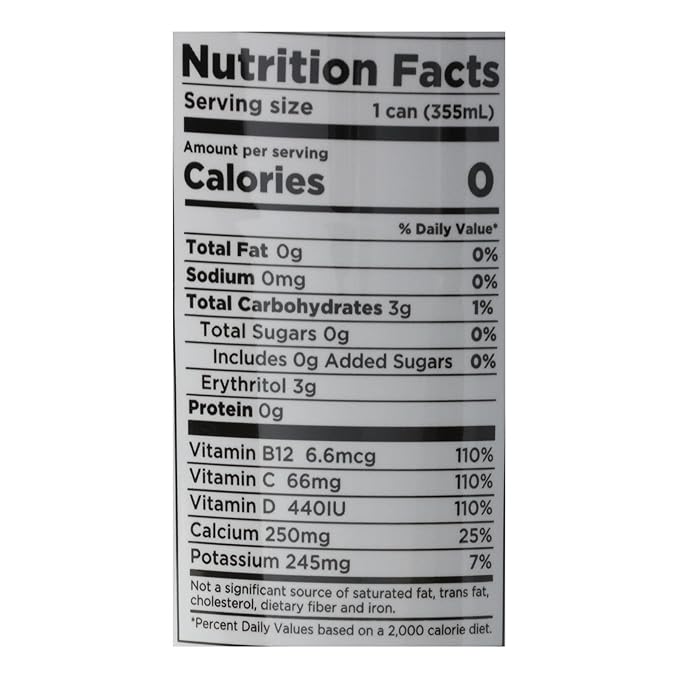Positive H2O Sparkling Tropical Açaí (24 Count 12 Fl Oz Each)