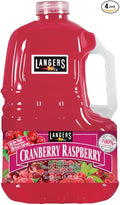 Langers Juice Cocktail Cranberry Raspberry 101.4 Fl Oz (Pack of 4)