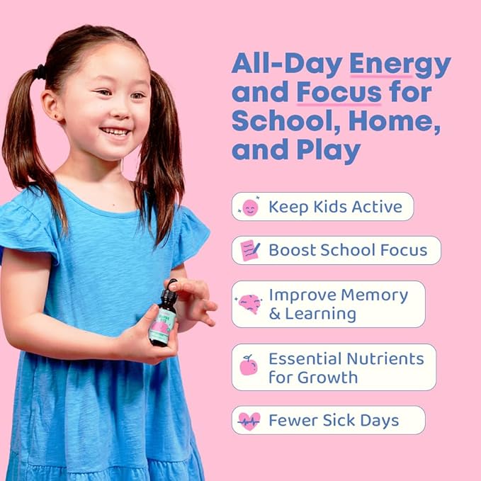 JoySpring Bundle - SleepBerry and Vitamin B Complex Liquid for Kids