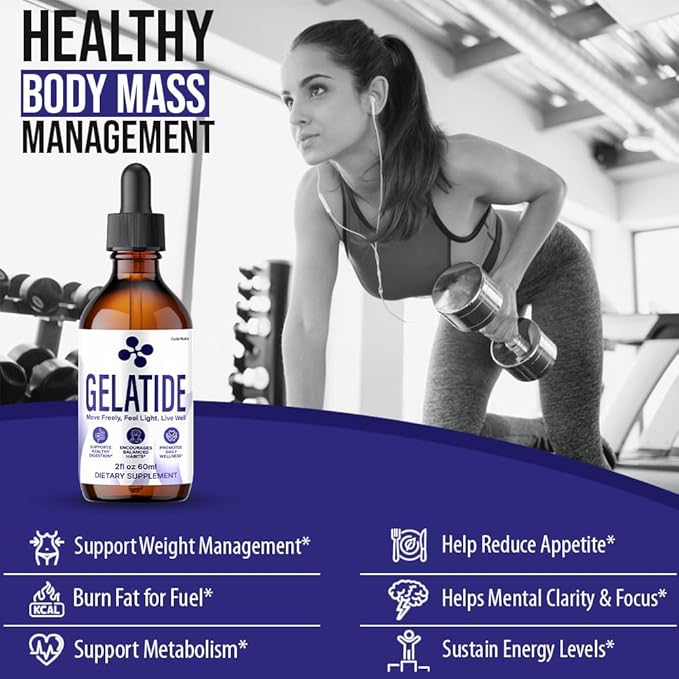 Gelatide Drops All Natural Maximum Strength Formula All Natural Gela Tide Liquid Drops Supplement (2)