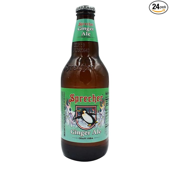 Sprecher Ginger Ale - 16 oz (24 Glass Bottles)