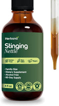 Stinging Nettle Leaf and Root 4 fl oz Liquid Extract - Natural Urinary &amp Kidney Support for Man and Woman - Organic Urtica Dioica - High Potency Herbal Supplement - 60-Day Supply