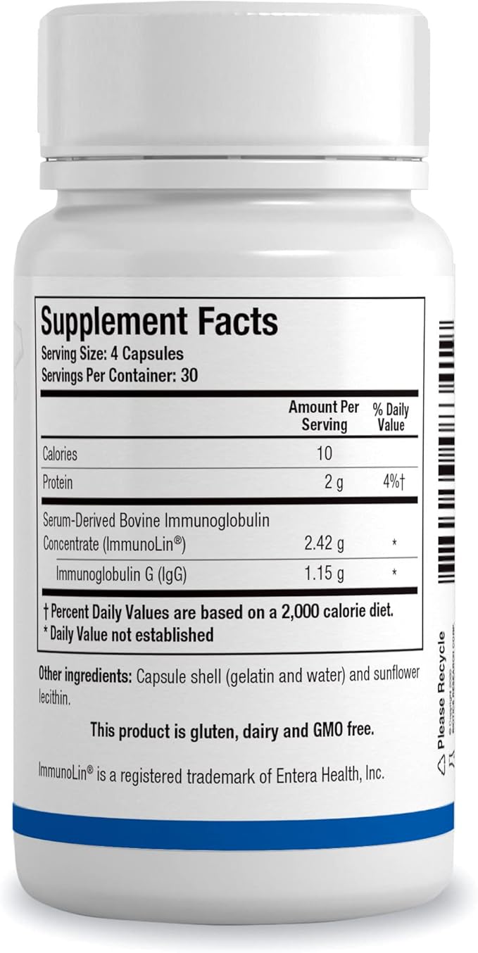 Biotics Research Ultimate Immuno-gG® SBI Complete Gut Health and Immune Support Dairy Free Immunoglobulin Concentrate for Immunity and Enhanced Digestive Support Gut-Friendly Allergen Free.