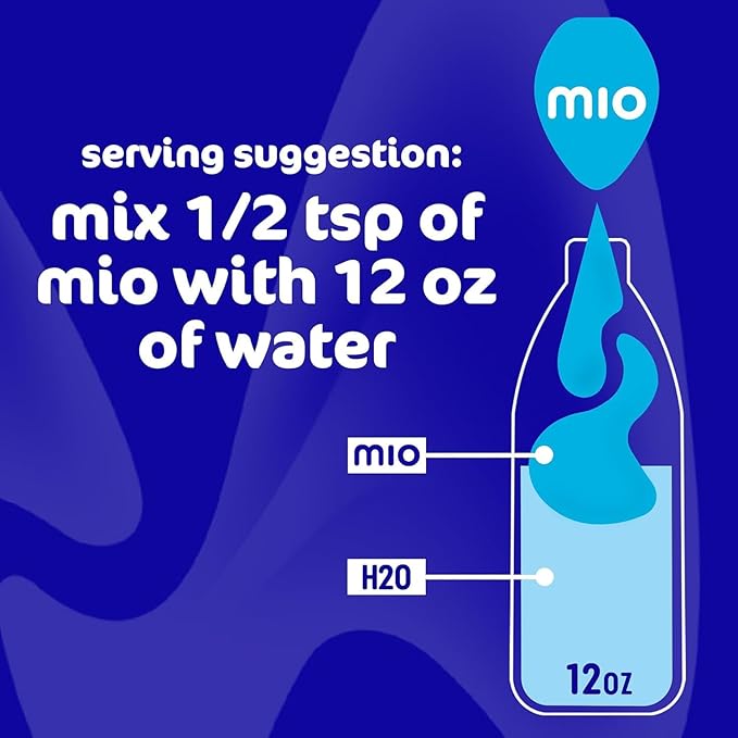Mio Vitamins Liquid Water Enhancer Orange Tangerine 1.62 OZ 6-Pack