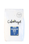 Cafe Kreyol Organic Caribbean Blue | 5 lb - Haitian Blue Light Roast Coffee - Whole Bean Coffee High Caffeine - Smooth Low Acid with Notes of Almond and Walnut