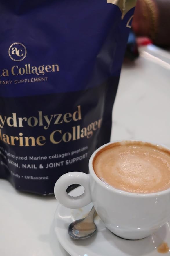 Kosher Marine Collagen OU Pareve. 100% Hydrolyzed Marine Collagen Peptides. (1 Bag)