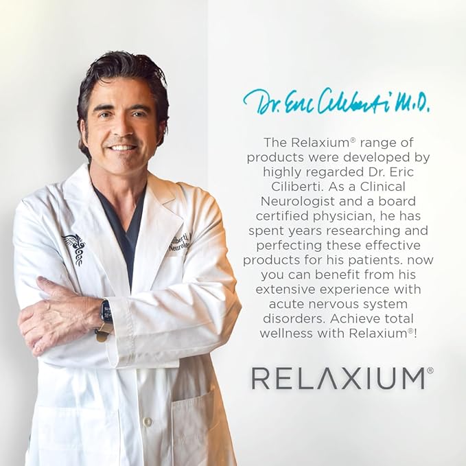 Relaxium Sleep Aid 14-Day Supply Non-Habit Forming Dietary Supplement for Better Sleep Drug-Free Stress Relief with Magnesium Melatonin GABA Chamomile Made in USA (28 Vegan Capsules)