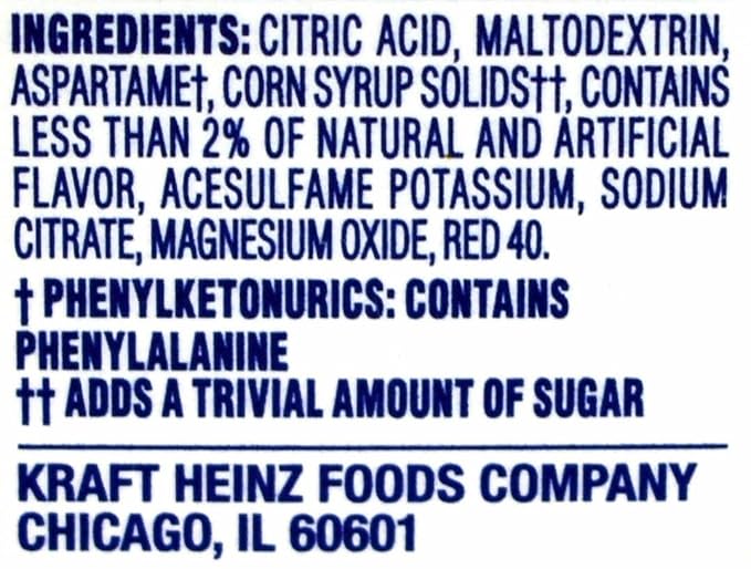 Crystal Light Strawberry Watermelon Drink Mix 12-Quart Canister (Pack of 9)