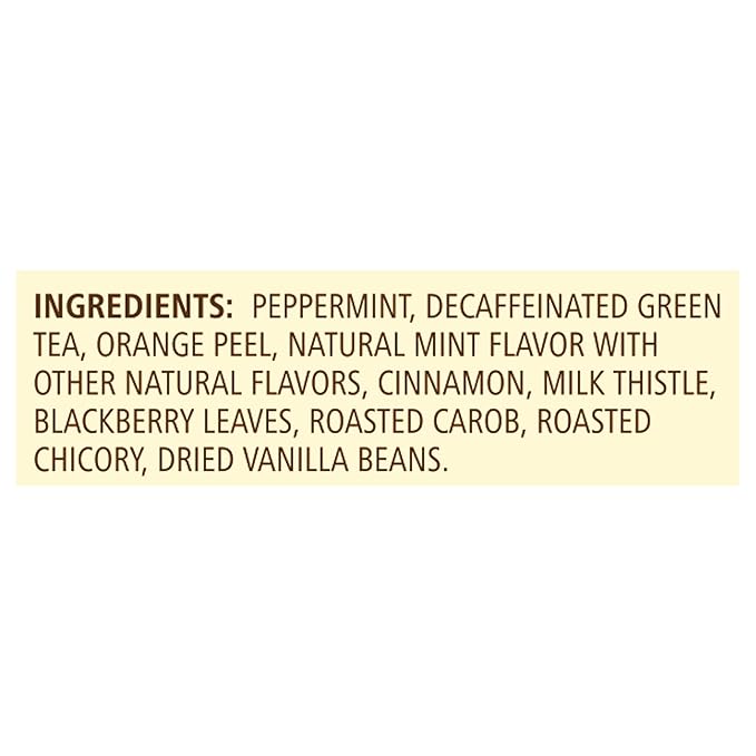 Celestial Seasonings Green Tea Decaffeinated Candy Cane Lane 18 Count (Pack of 6)
