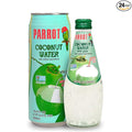 Parrot Brand Coconut Water with Pulp 16.6 fl. oz and 9.8 fl. oz. (Total Pack of 24)