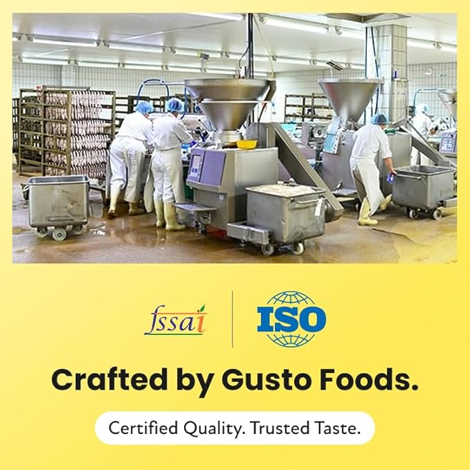 Gusto Foods Green Lime Juice Concentrate - Pack of 4 (800ml)