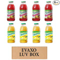 LUV BOX- variety Everfresh Juice 16 oz. pack of 8 Everfresh Tropical Fruit Punch Everfresh Pineapple Juice. by evaxo
